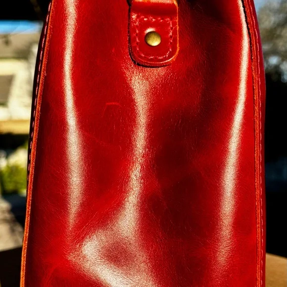 Butterfly Crossbody by Portland Leather Goods (pictured outside) - Picture 2 of 6